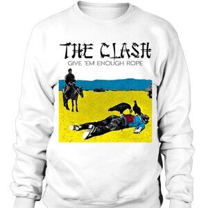 The Clash Give Em Enough Rope Rock Band Music Sweatshirt 24